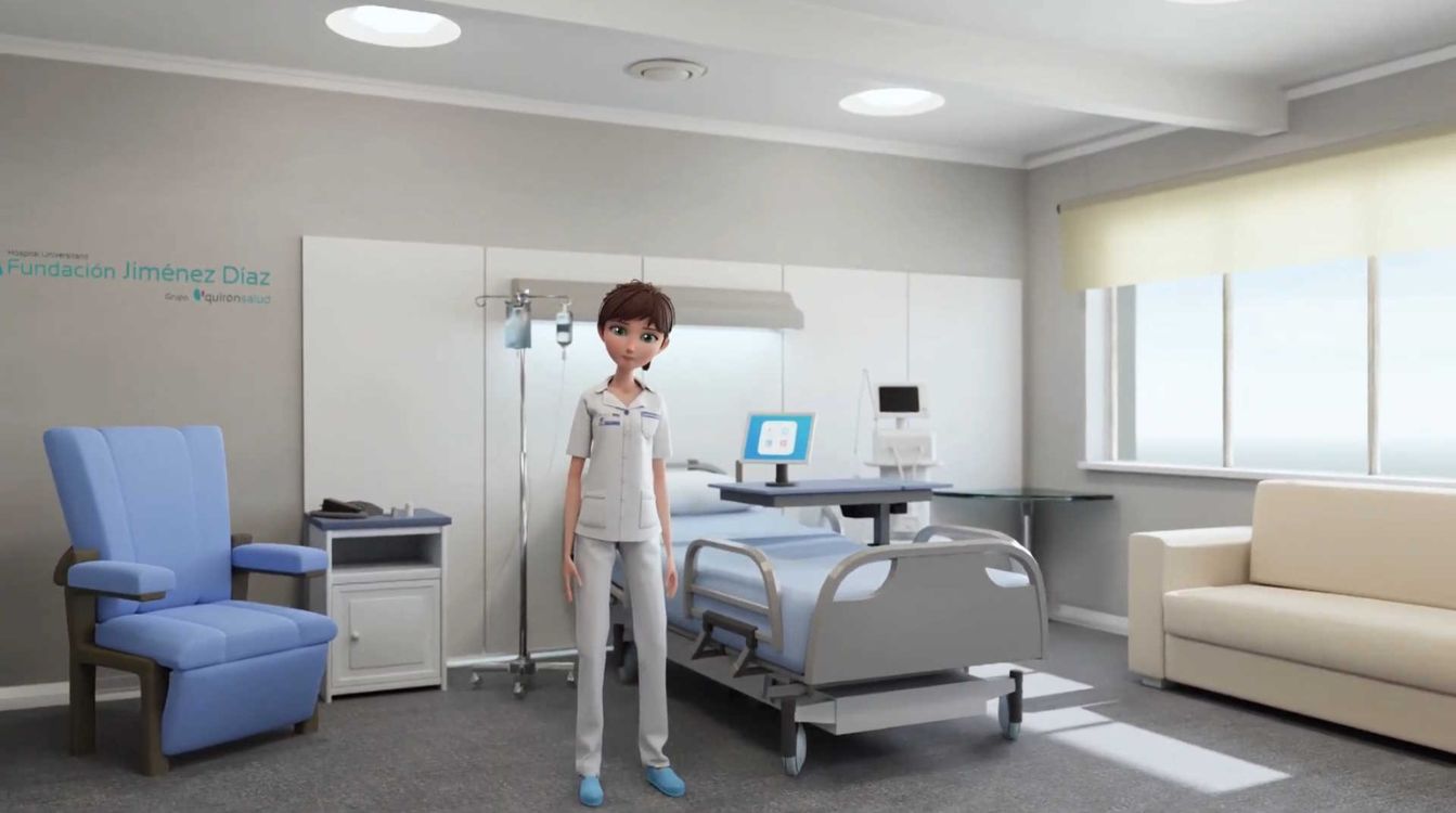 La habitación inteligente o SmartRoom integra elementos tecnológicos para mejorar el confort del paciente y aprovechar la estancia hospitalaria para aprender sobre cómo cuidar mejor de su salud