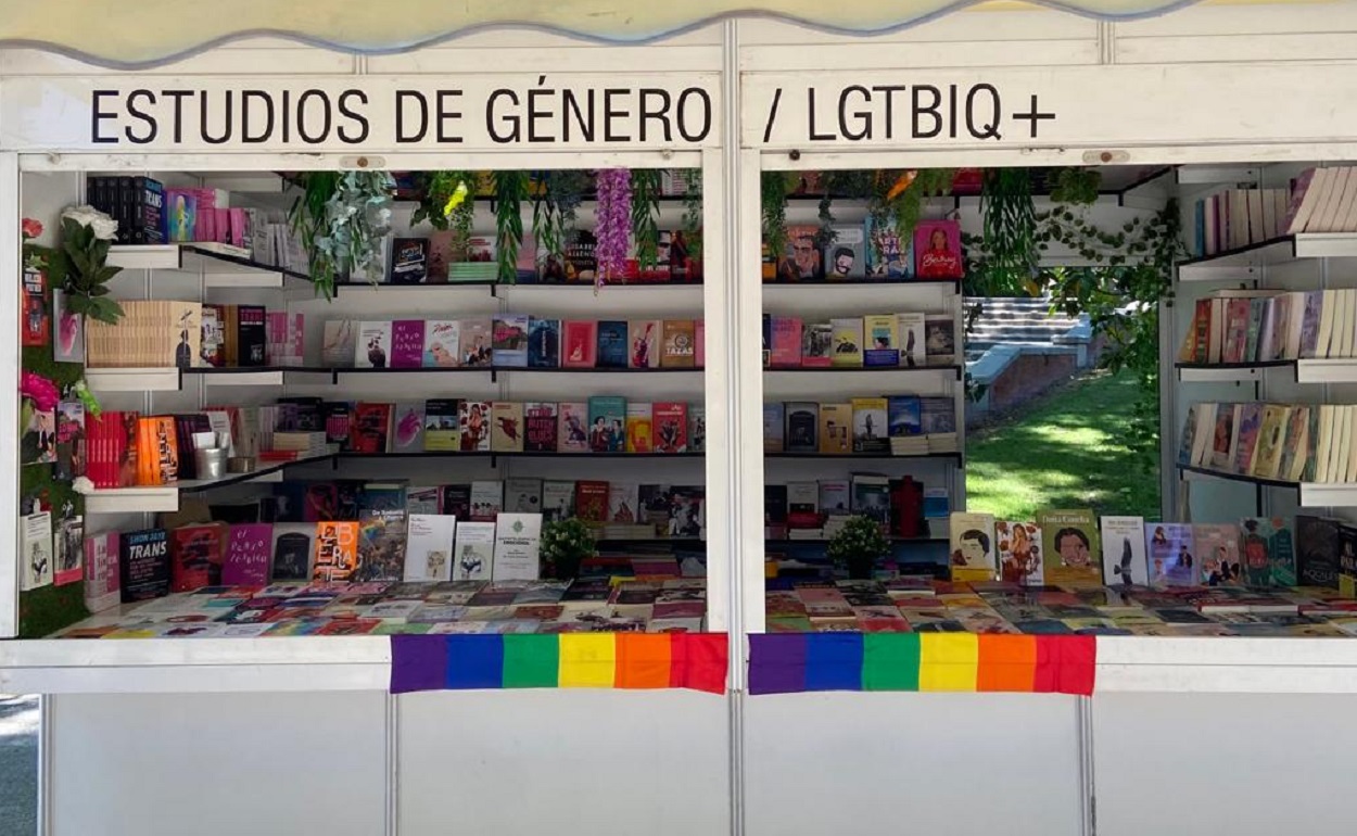 La librería Berkana en la Feria del Libro 2022.