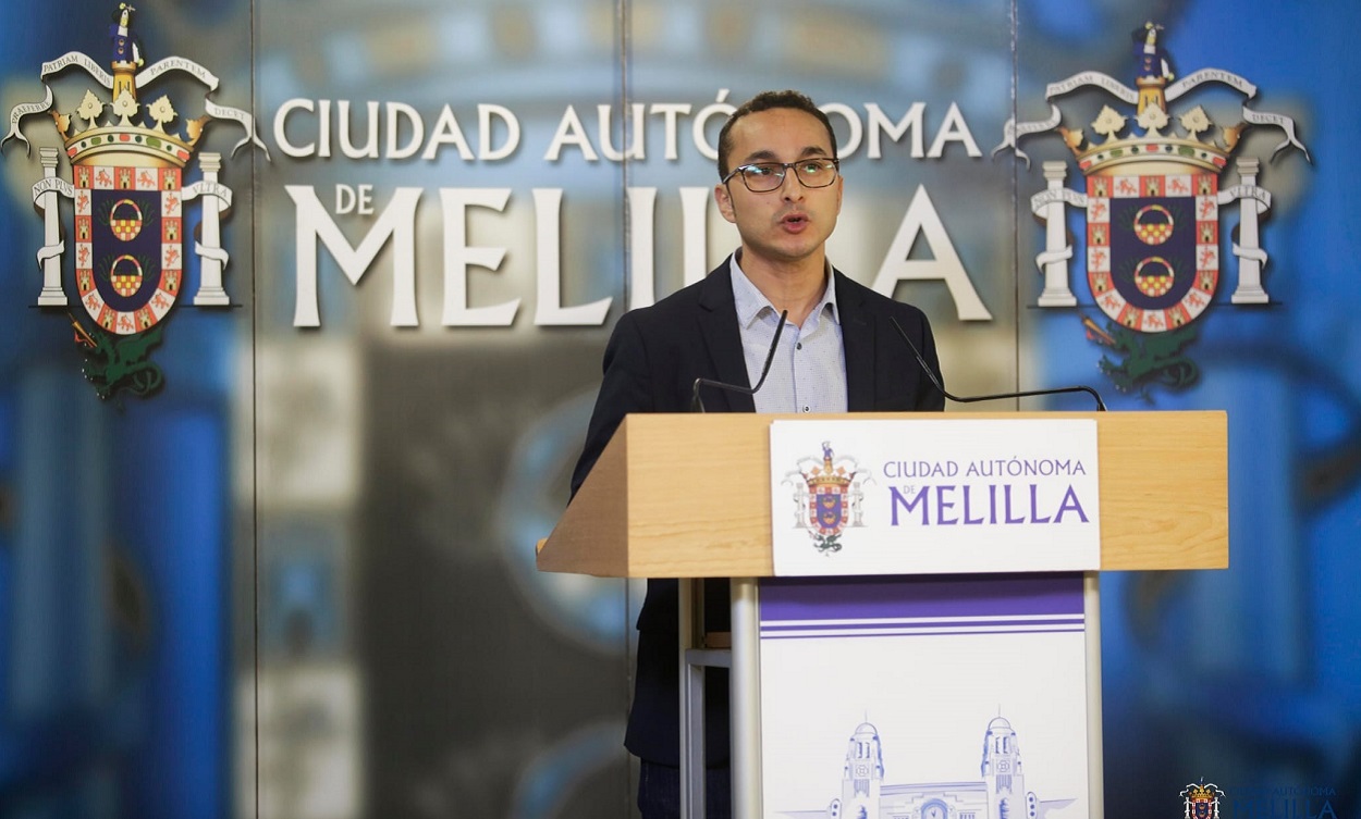 Mohamed Ahmed Al lal, hasta ahora consejero de Distritos del Gobierno de Melilla. EP