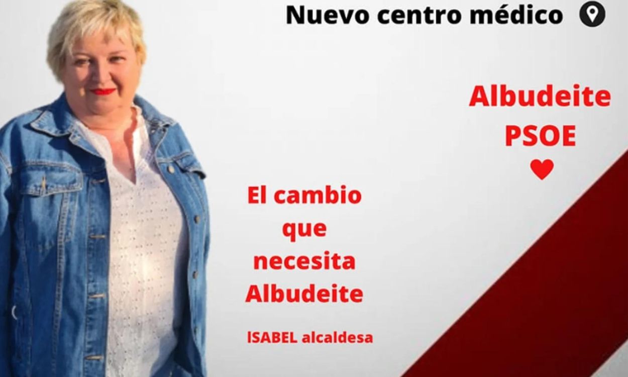 Cartel electoral de Isabel Peñalver