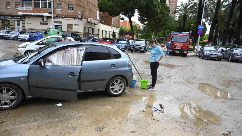 Efectos de la DANA en Cartagena el pasado 23 de mayo. Europa Press.