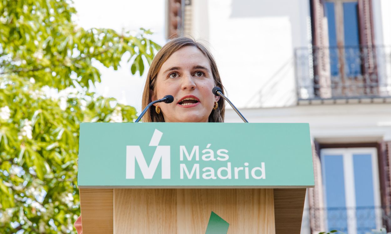 La candidata de Más Madrid a la Asamblea de Madrid, Jimena González
