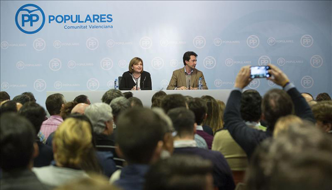 Imputados todos los concejales del PP de Valencia por blanqueo de capitales