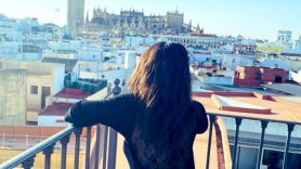Captura de pantalla de Macarena Olona felicita al PP por ganar las elecciones autonómicas y municipales. Twitter