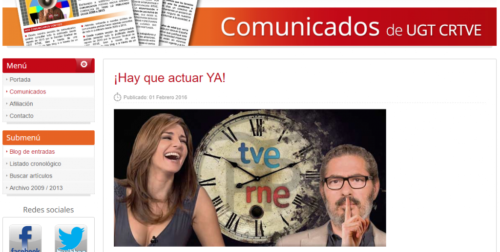 “Mariló Montero nos llena de vergüenza”, dicen trabajadores de TVE