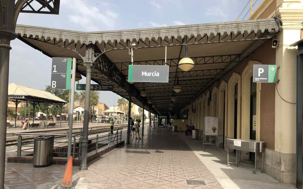 Estación de trenes de Murcia. EP