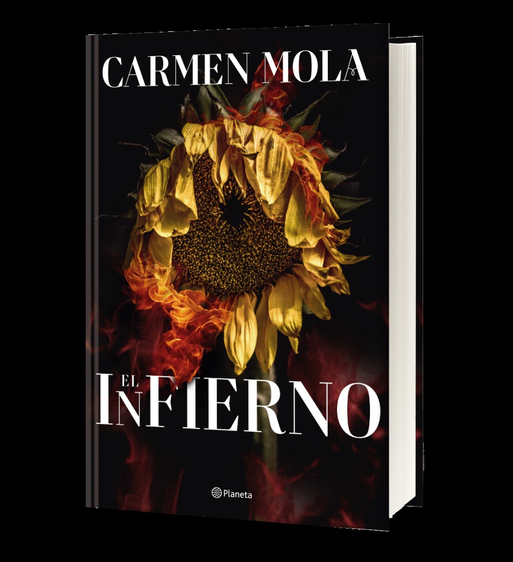 Portada del nuevo libro de Carmen Mola, 'El Infierno'