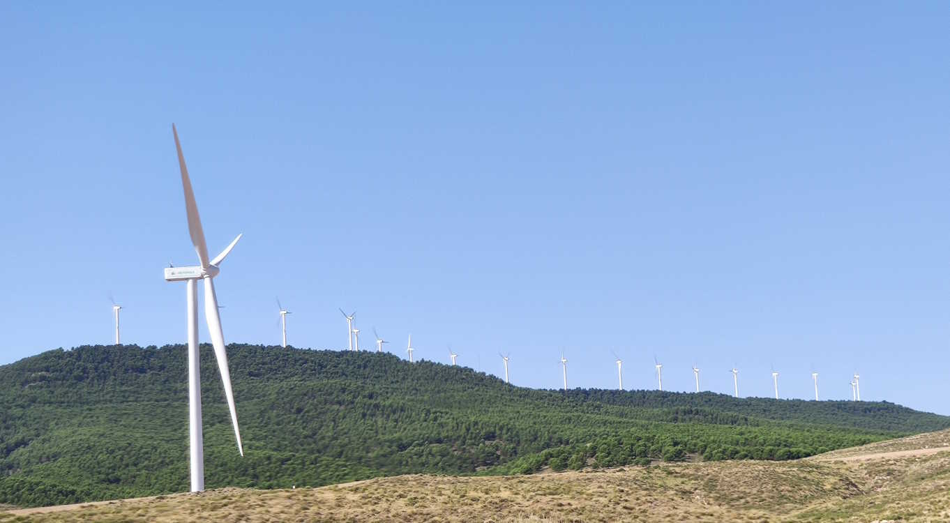 Planta eólica de Iberdrola