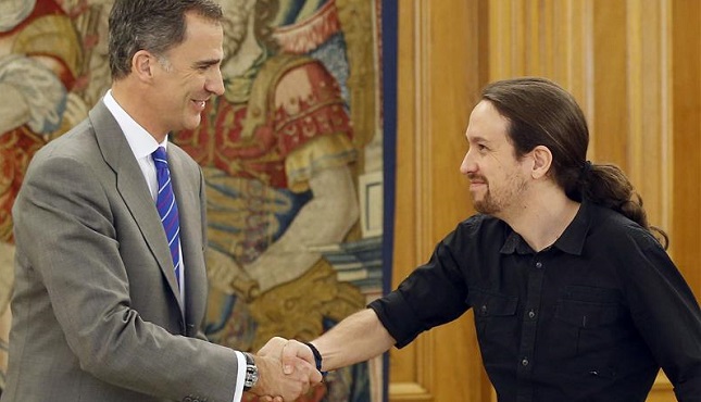 Iglesias apremia al PSOE a que "se decida de una vez" e insiste en que no compartirá Gobierno con C's