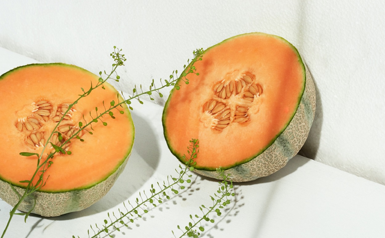 Imagen de un melón Yubari
