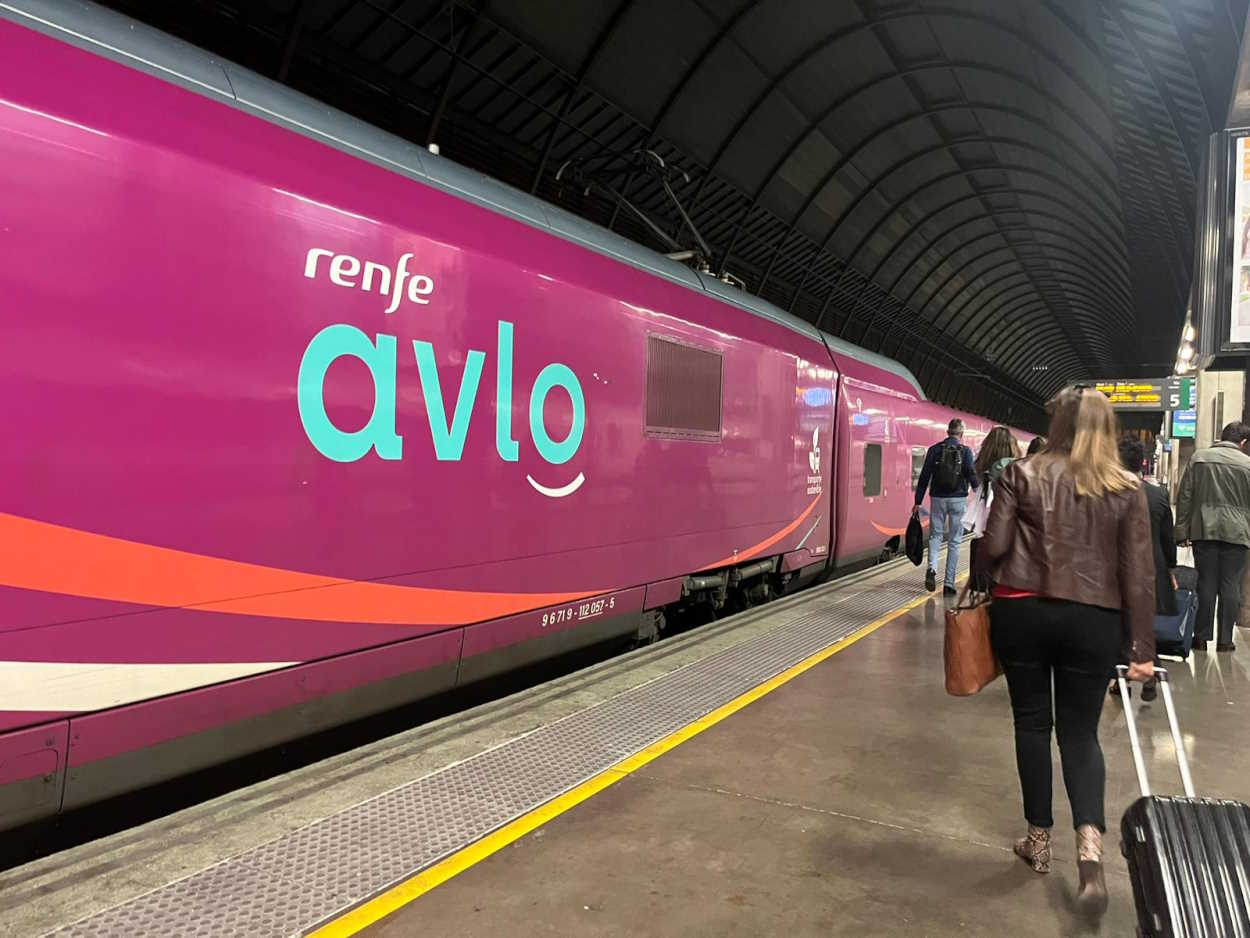 El primer viaje de Avlo en la línea Madrid Andalucía