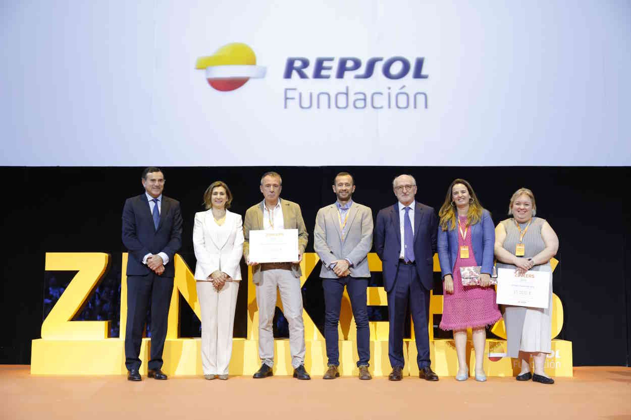 Ganadores de los Premios Zinkers de Fundación Repsol