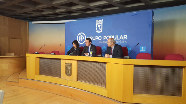  Comparecencia del PP en el Ayuntamiento de Madrid