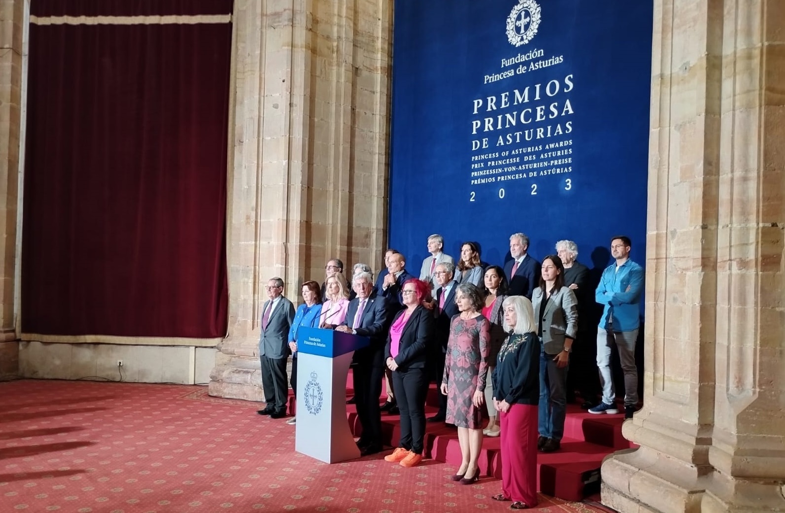 Jurado de los Premios Princesa de Asturias. EP