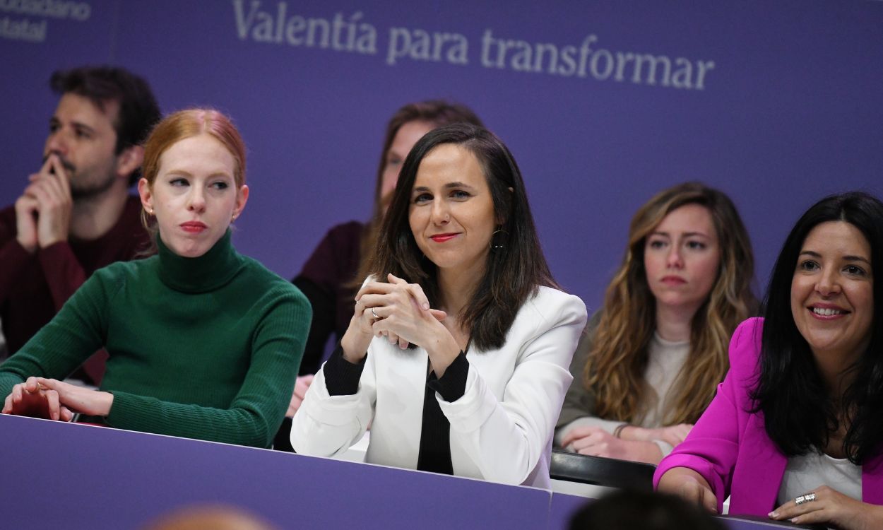 Ione Belarra en el Consejo Ciudadano de Podemos. EP.