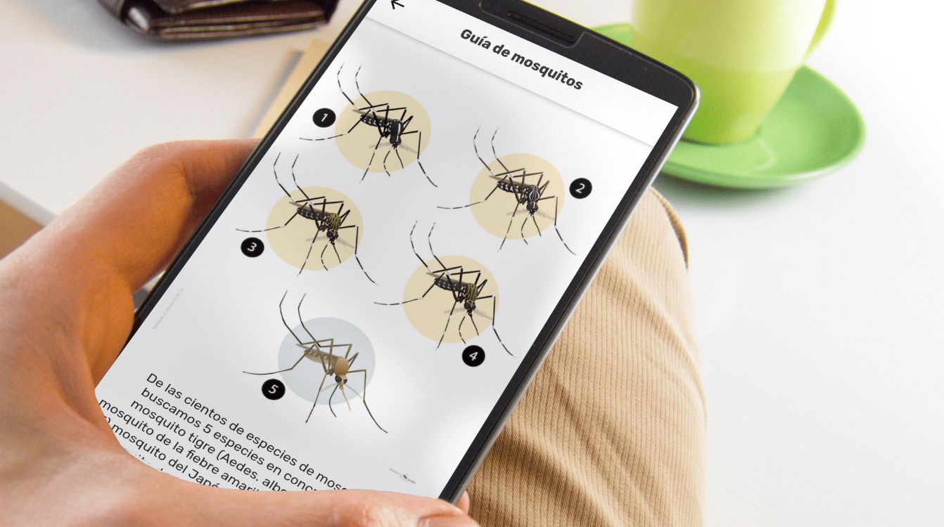 La app Mosquito Alert incluye más de 69.500 informes de mosquitos y 30.000 de picaduras