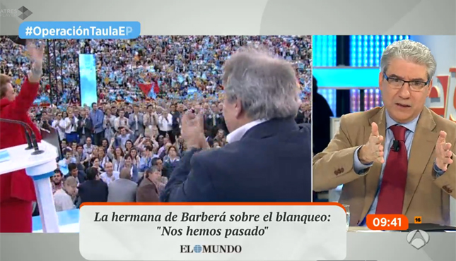 García-Abadillo insinúa que el PP nacional también usó a sus trabajadores para blanquear dinero