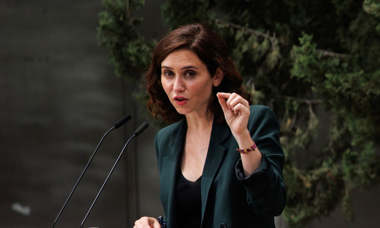 La presidenta de la Comunidad de Madrid, Isabel Díaz Ayuso. EP