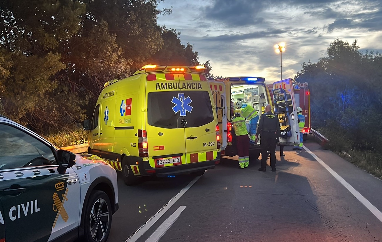 Un accidente de tráfico en Collado Villalba deja cuatro mujeres fallecidas, tres de ellas menores