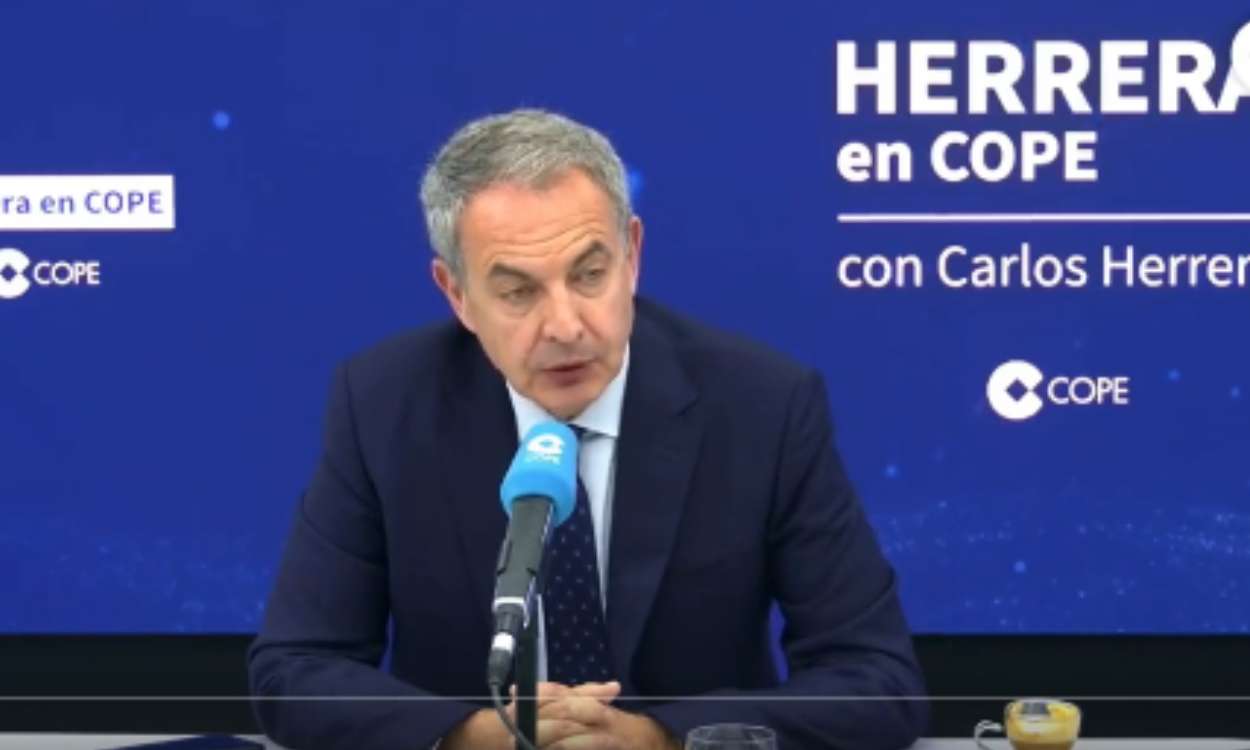 Zapatero en el programa de Carlos Herrera en COPE