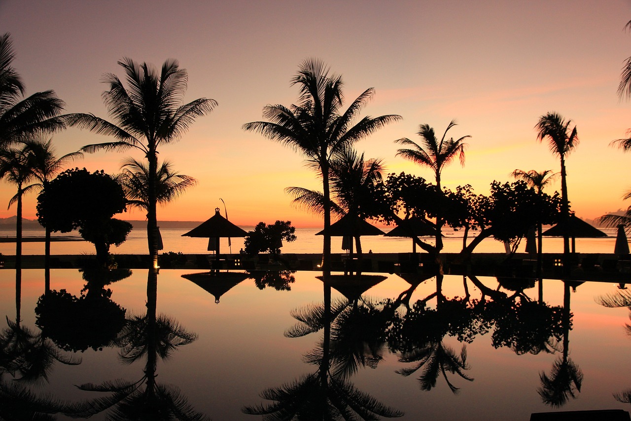 Una playa de Bali