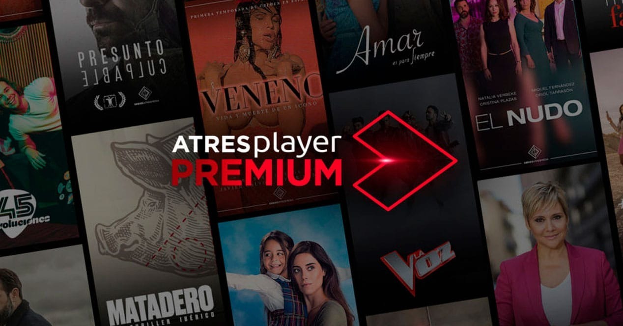 Plataforma de Atresplayer Premium. Atresmedia.