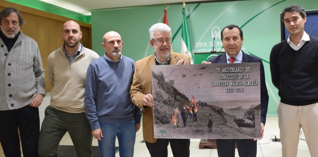 La Junta de Andalucía conmemora el 79 aniversario de "La Desbandá", matanza fascista entre Málaga y Almería  