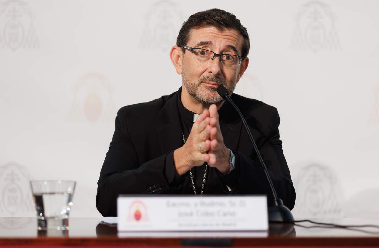El nuevo arzobispo de Madrid, José Cobo Cano, compara el matrimonio gay con una eucaristía con cocacola. EP