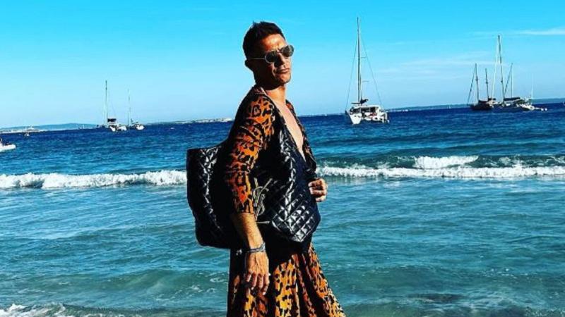 Joaquín enl a foto que subió en Instagram