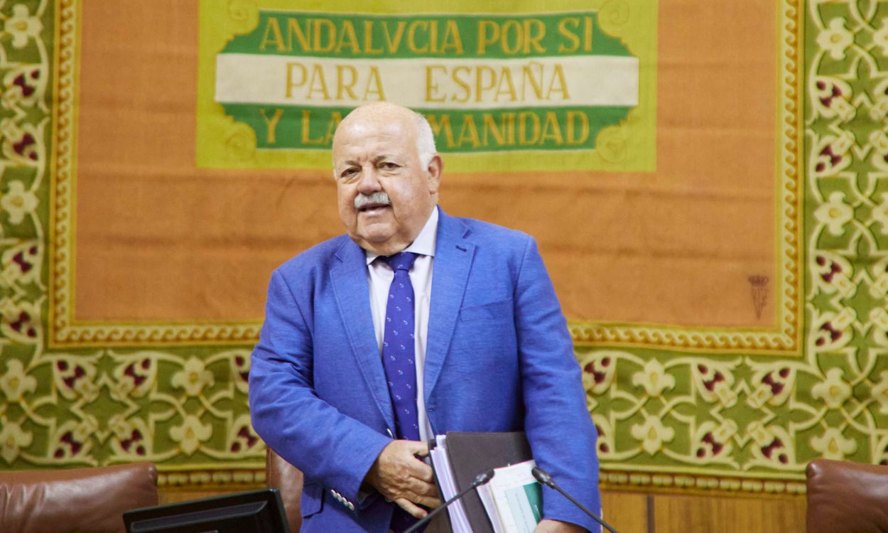 Jesús Aguirre, presidente del Parlamento de Andalucía. EP.