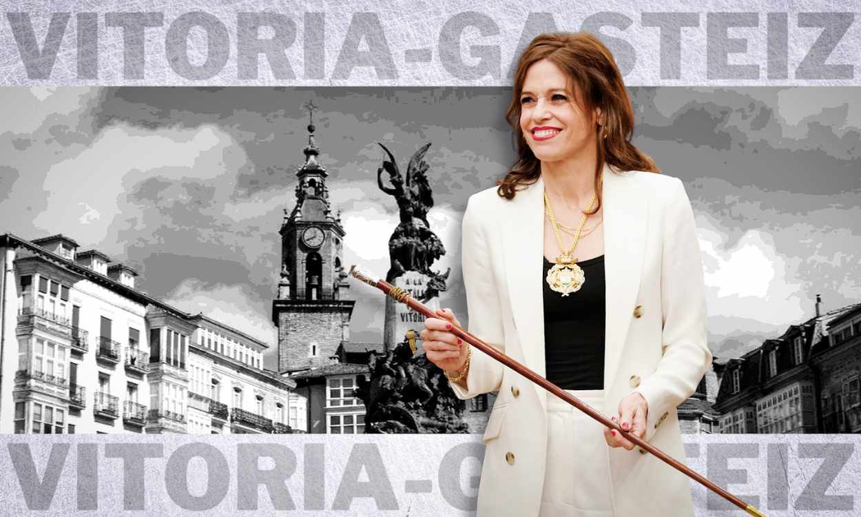 La nueva alcaldesa de Vitoria Gasteiz de Vitoria, Maider Etxebarria