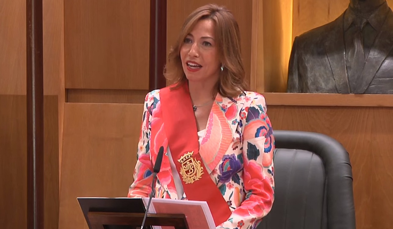 La alcaldesa de Zaragoza, Natalia Chueca. EP.