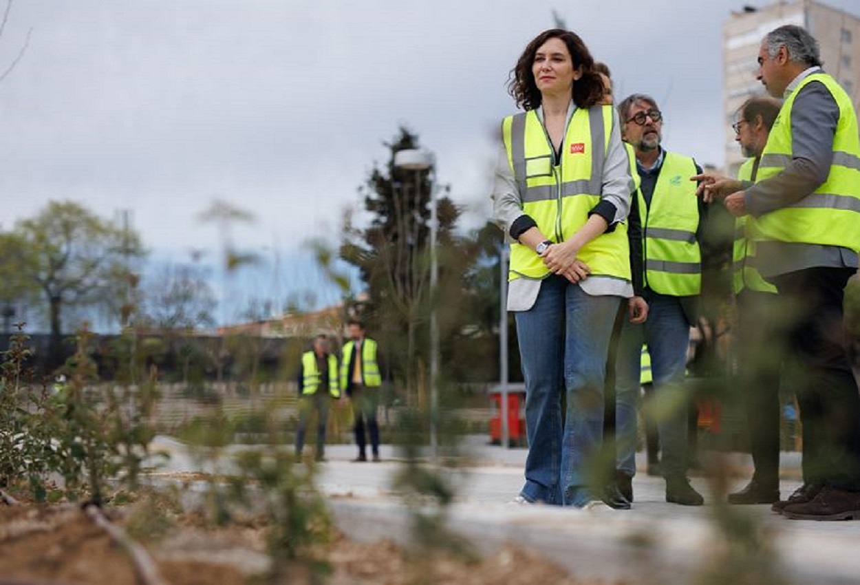 La presidenta de la Comunidad de Madrid, Isabel Díaz Ayuso. EP