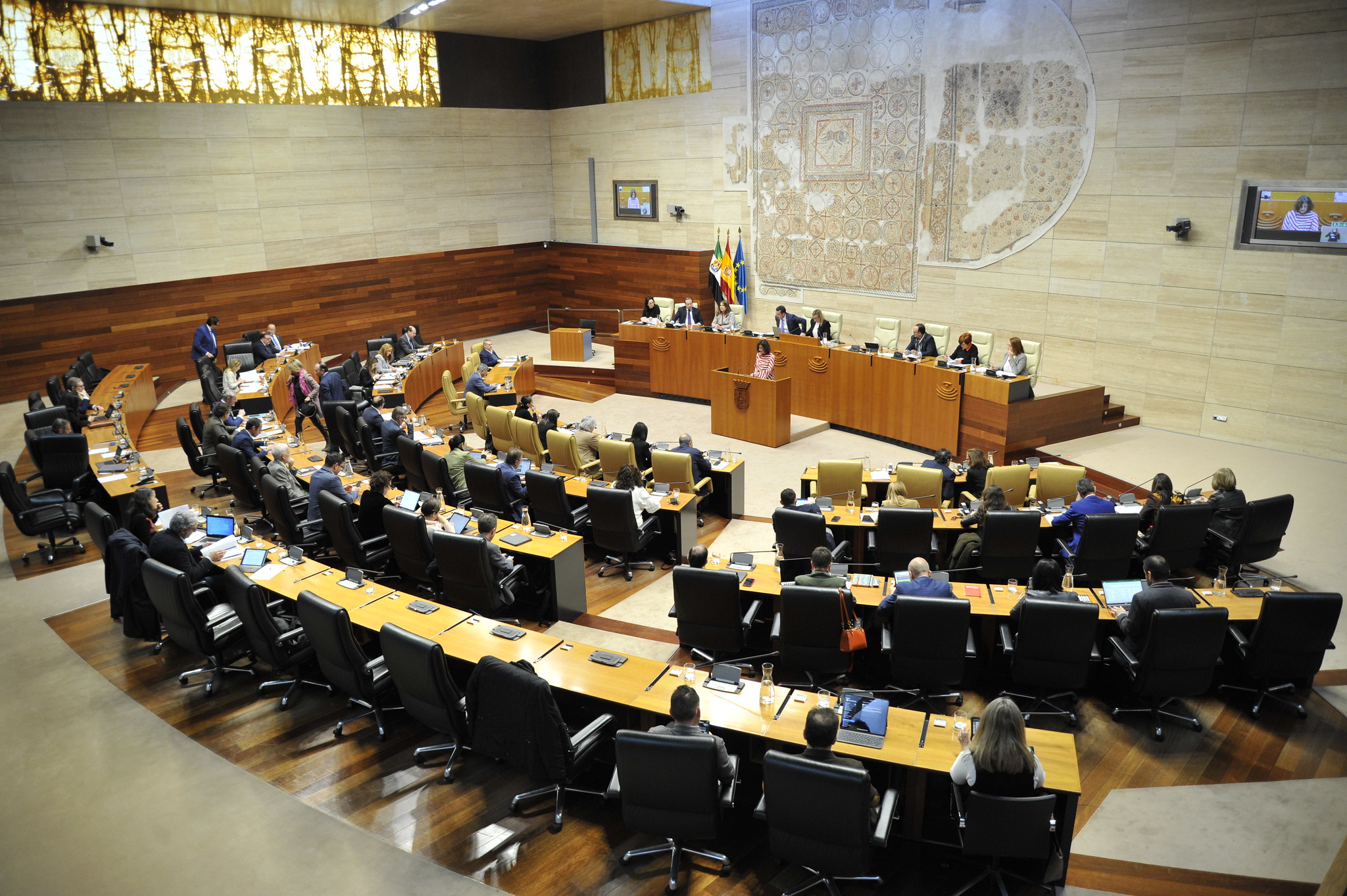 Pleno de la Asamblea de Extremadura. 