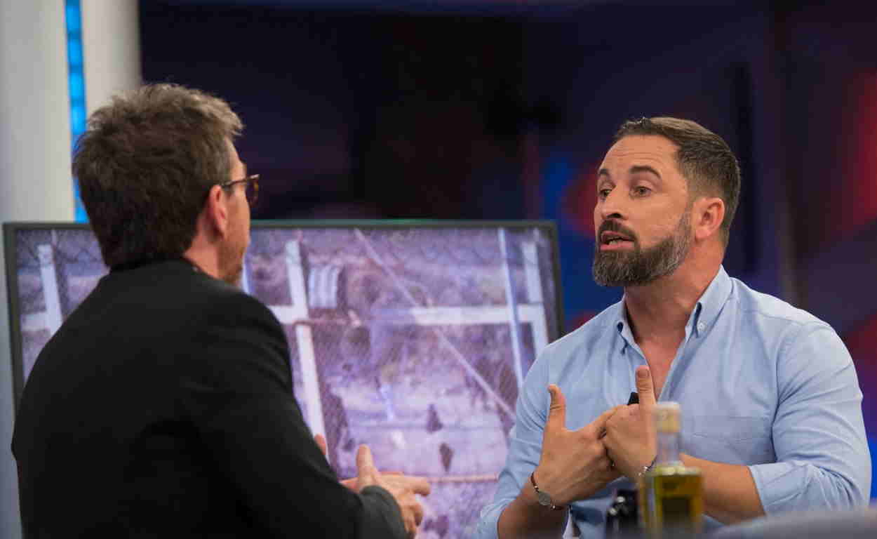 Santiago Abascal, en 'El Hormiguero' en octubre de 2019. Antena 3