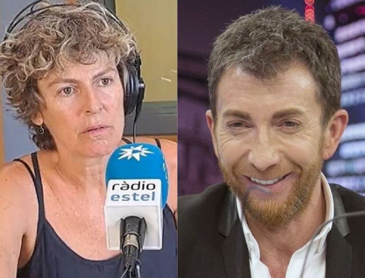 Mónica López y Pablo Motos. Canva