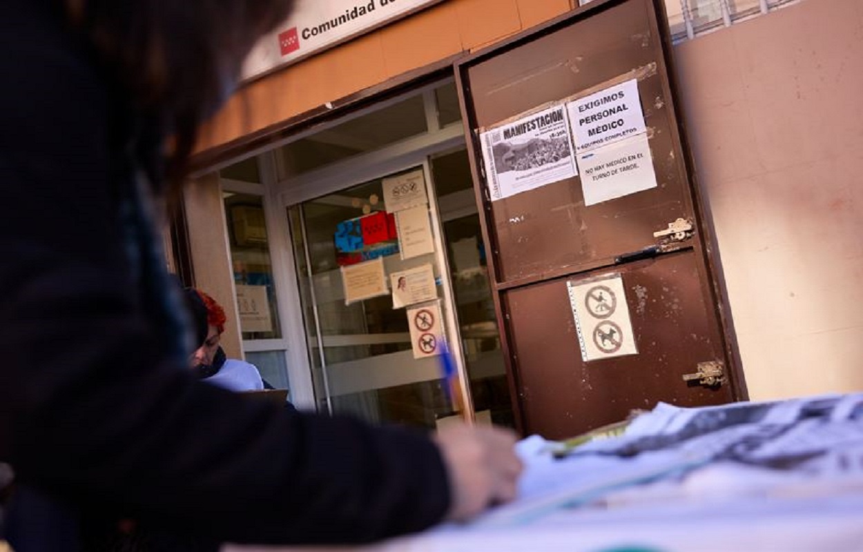 El centro de salud de Abrantes (Carabanchel Alto) reclama mejoras a la Comunidad de Madrid desde hace más de un año. EP