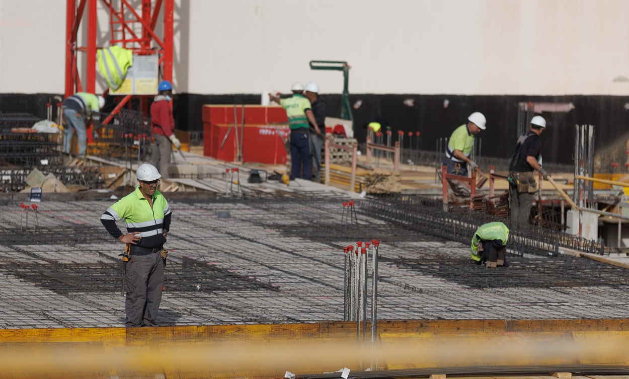 El Convenio de la Construcción subirá el salario a más de un millón de trabajadores. EP.