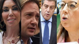 Los cuatro protagonistas por los pactos PP Vox