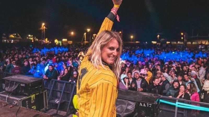 La cantante Rocío Saiz durante un concierto. Instagram