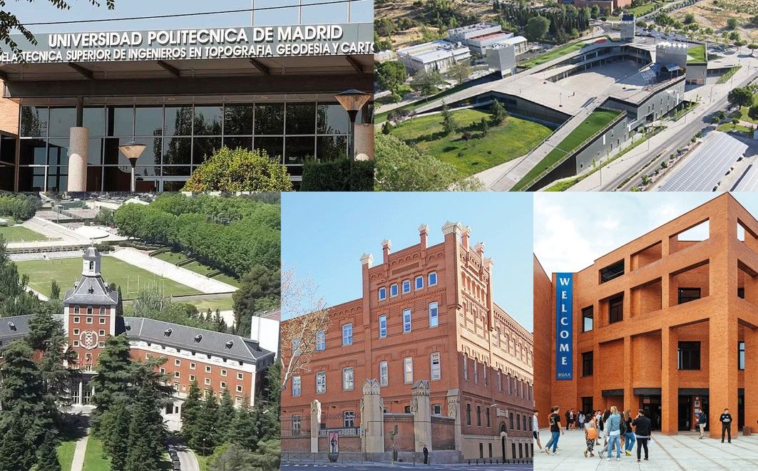 Varias de las universidades destacadas en el último estudio del Instituto Coordenadas