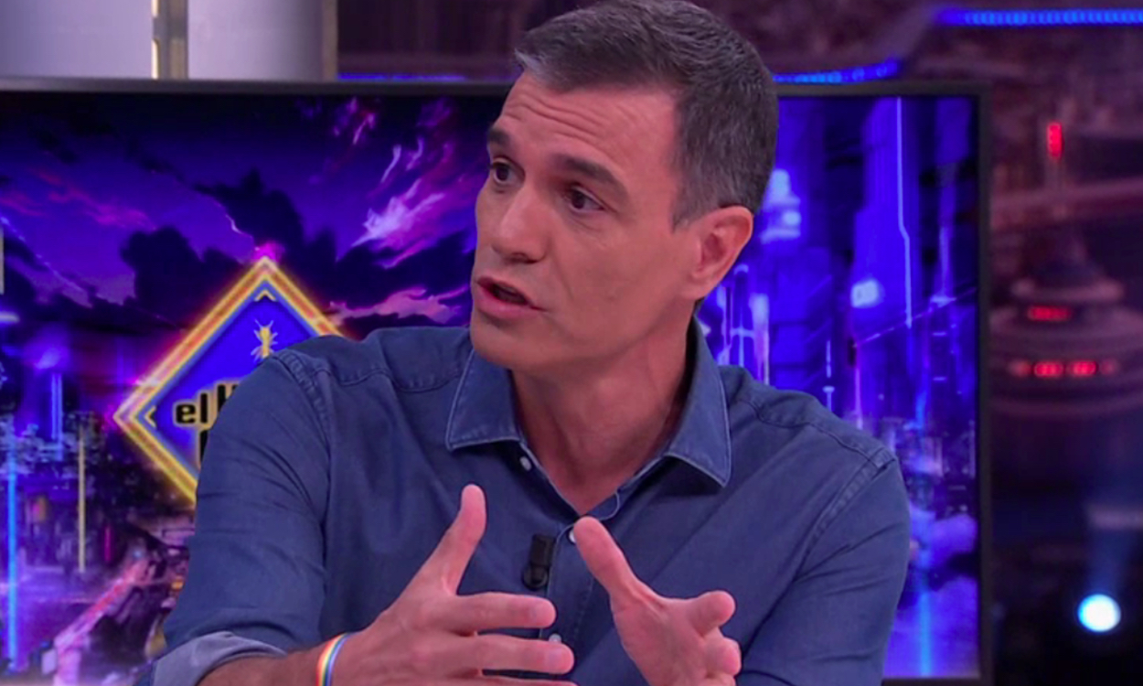 Pedro Sánchez y Pablo Motos se encaran en 'El Hormiguero' por el señalamiento a la derecha mediática. Atresmedia Televisión