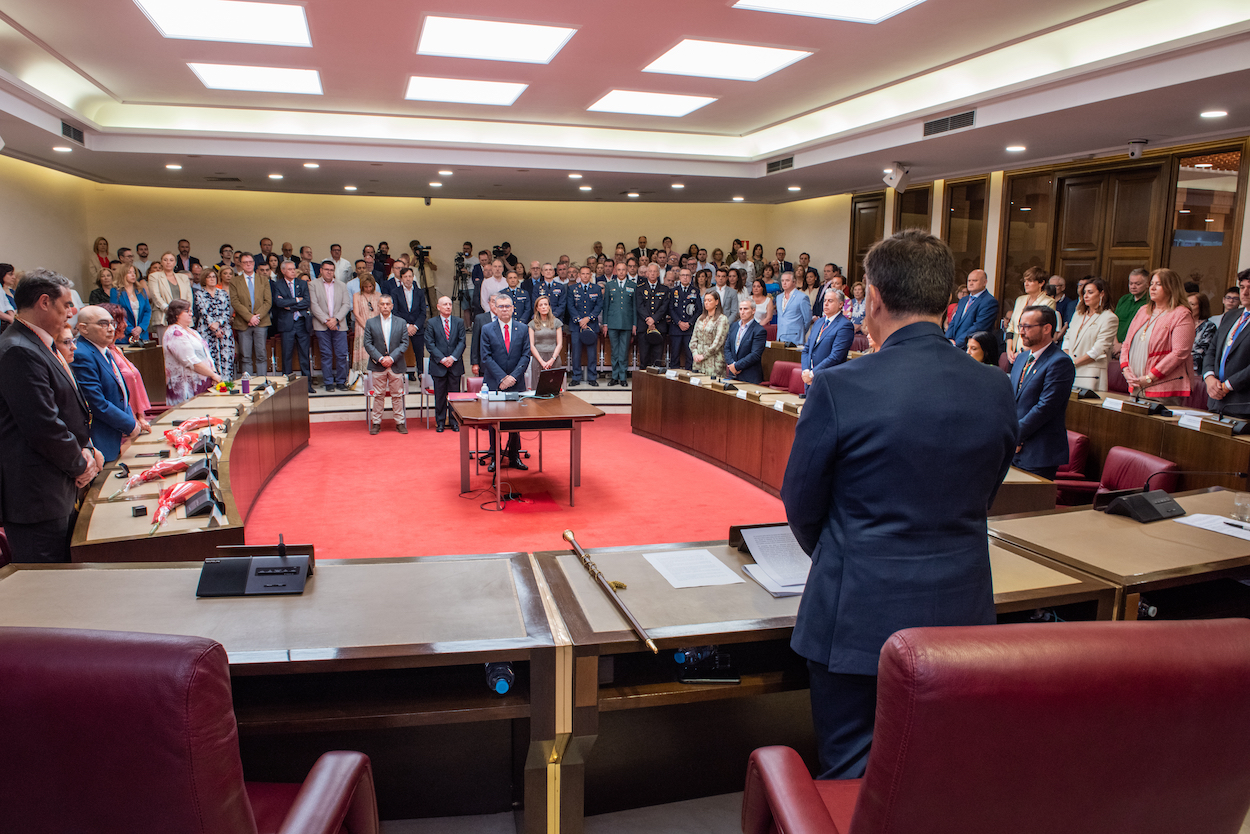 Sesión de constitución del Ayuntamiento de Albacete. EP