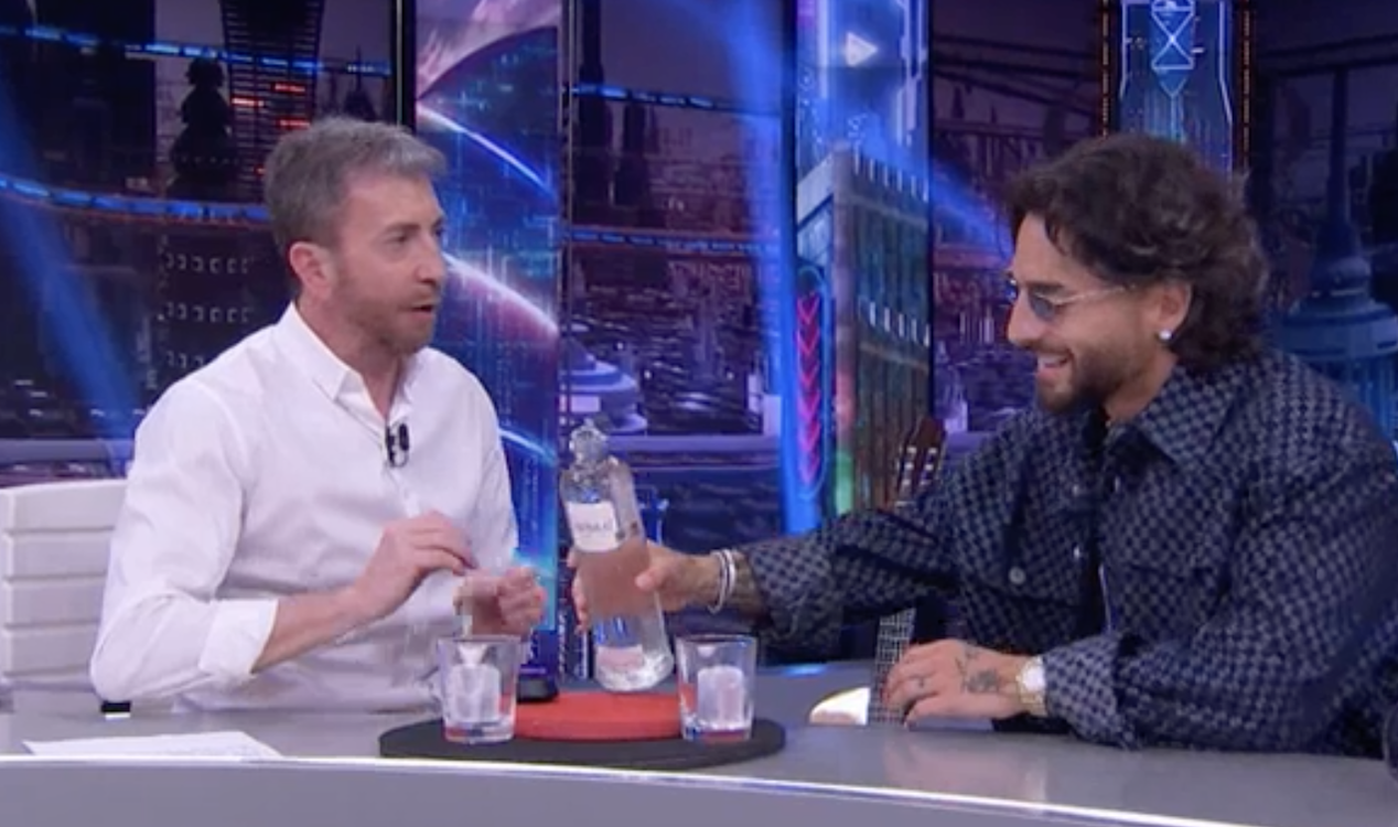 Maluma y Pablo Motos en 'El Hormiguero'. Antena 3