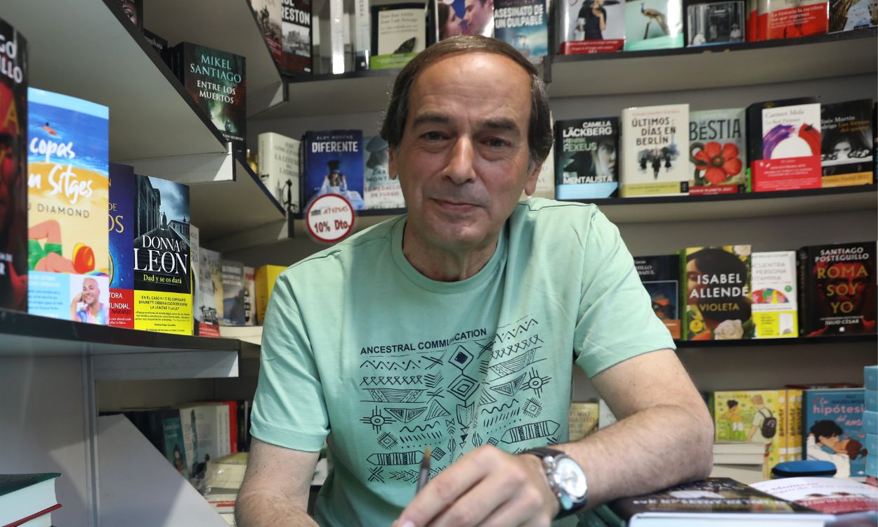 El periodista y escritor Isaías Lafuente en una foto de archivo.
