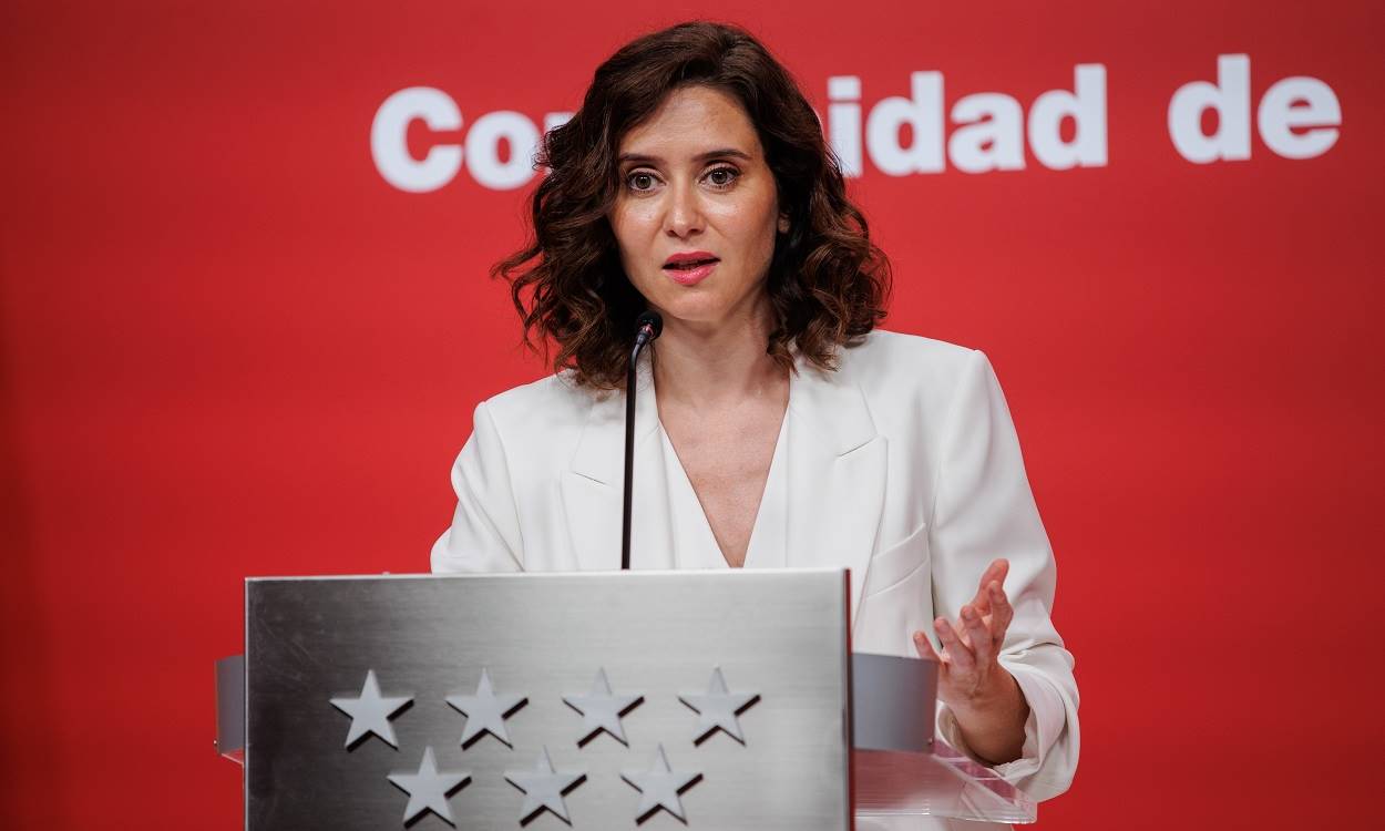 Isabel Díaz Ayuso, presidenta de la Comunidad de Madrid. EP