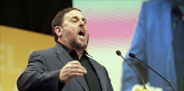 El idilio entre Soraya y Junqueras