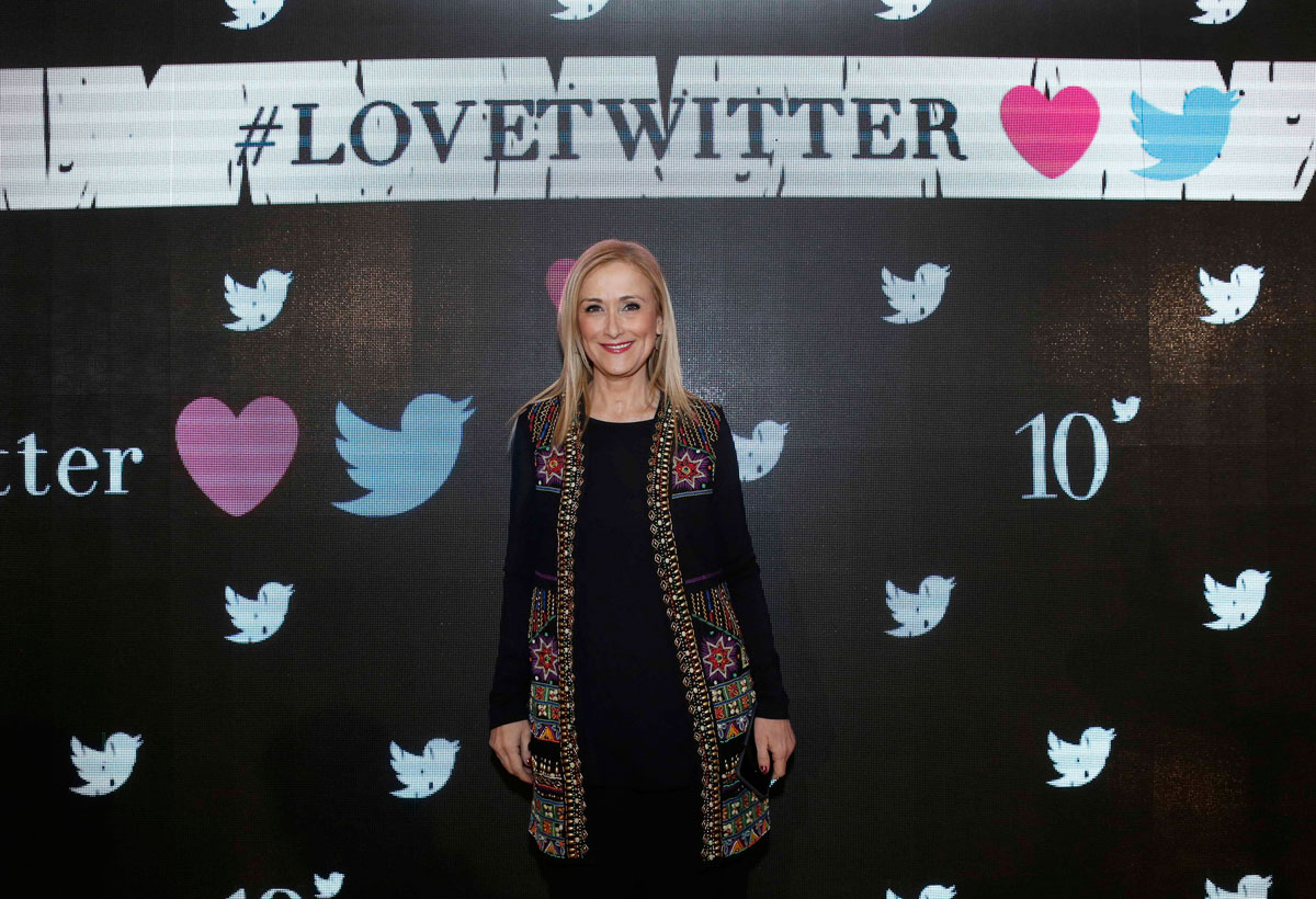 Cristina Cifuentes en un acto de Twitter en 2016 - Flickr Cifuentes