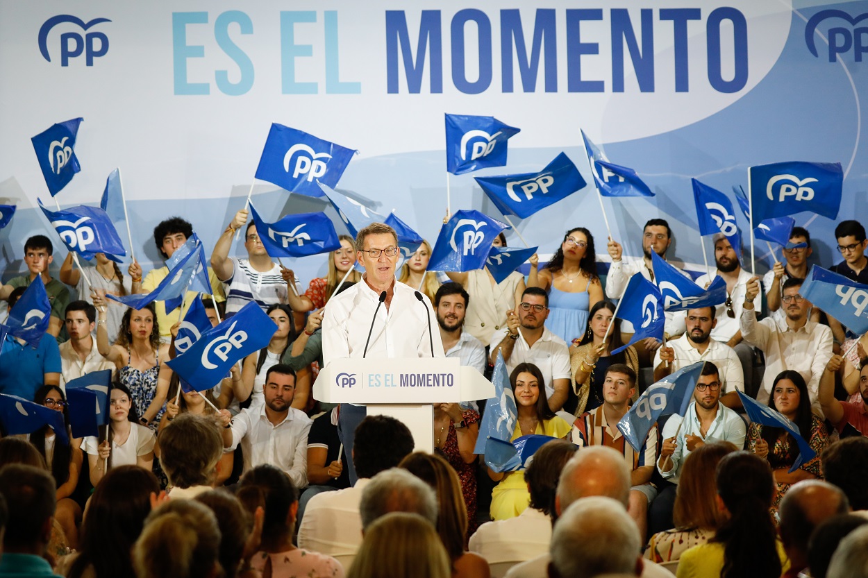 Feijoó cuestiona el voto por correo. EP