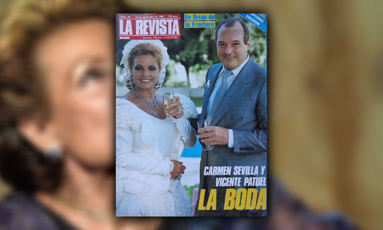 Sale de nuevo a la luz la surrealista historia que hay tras la venta de la boda de Carmen Sevilla a una revista. La Revista